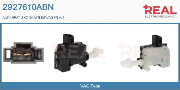 REAL állító, központi zár - 2927610ABN - TothCarparts