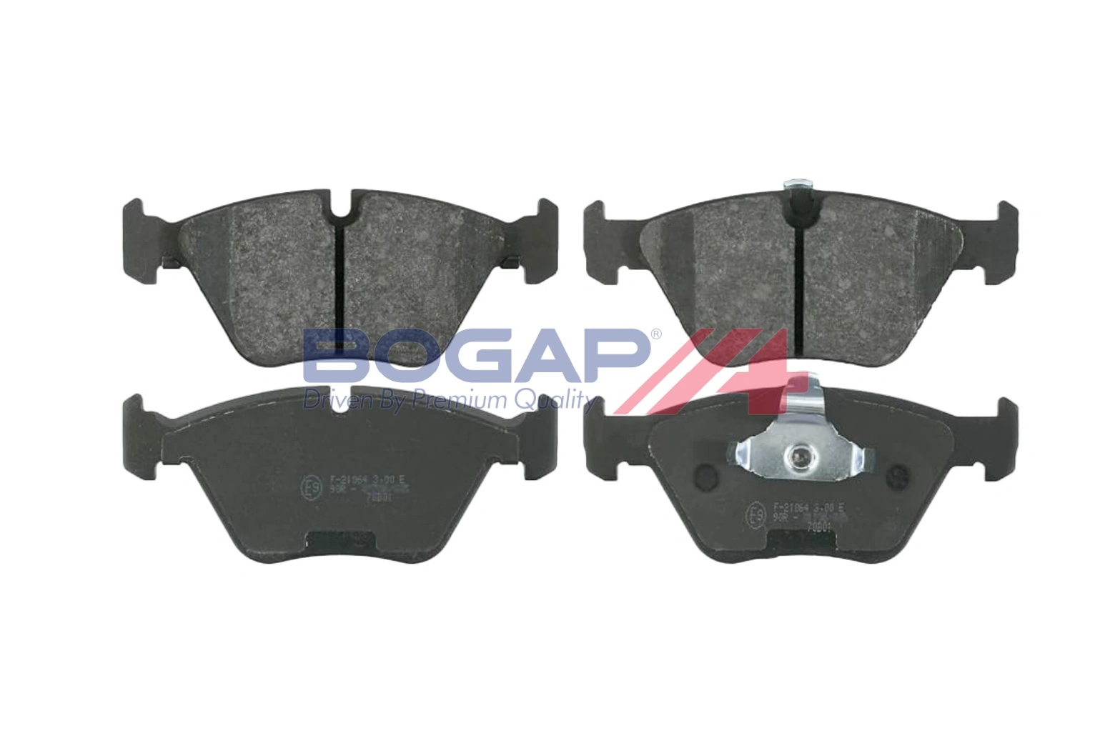 BOGAP fékbetétkészlet, tárcsafék - B8210107 - TothCarparts