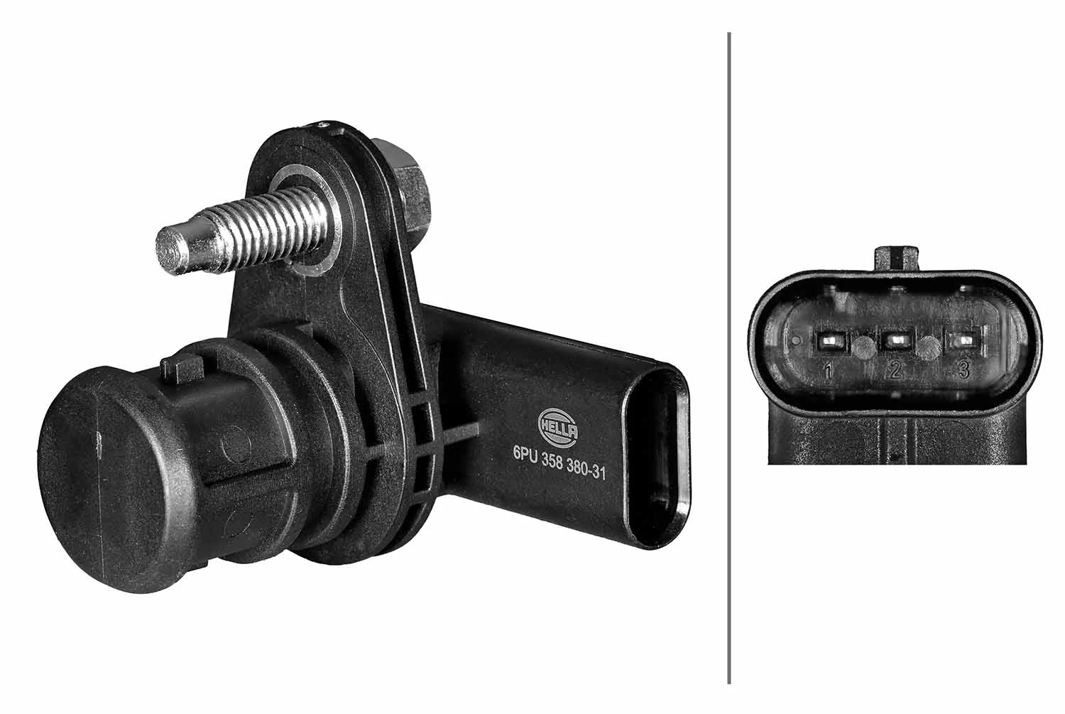 HELLA érzékelő, vezérműtengely-pozíció - 6PU 358 380-311 - TothCarparts