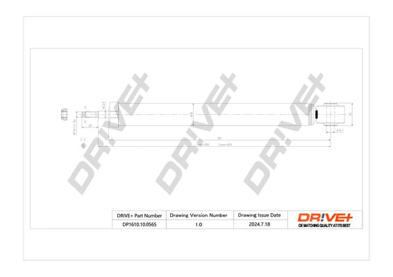 Dr!ve+ lengéscsillapító - DP1610.10.0565 - TothCarparts
