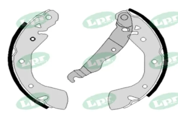 LPR-CN fékpofakészlet - 08210 - TothCarparts