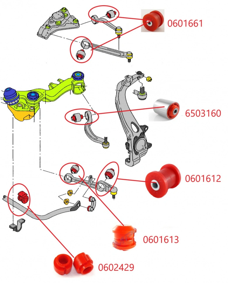 MPBS csapágyazás, kormány - 6503160-00/CS - TothCarparts