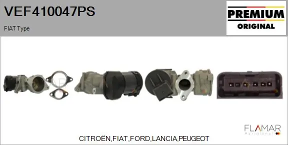 FLAMAR AGR-szelep - VEF410047PS - TothCarparts