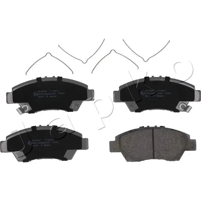 JAPKO fékbetétkészlet, tárcsafék - 50455 - TothCarparts