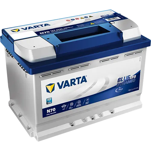 VARTA Indító akkumulátor - 570500076G502 - TothCarparts