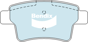 BENDIX-SEA fékbetétkészlet, tárcsafék - DB2041 GCT - TothCarparts