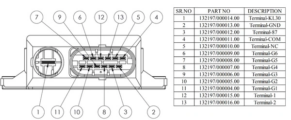MAHLE vezérlő, izzítás - MHG 65 - TothCarparts
