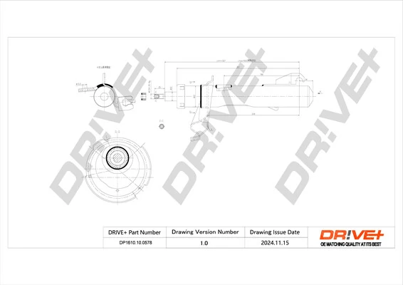 Dr!ve+ lengéscsillapító - DP1610.10.0578 - TothCarparts