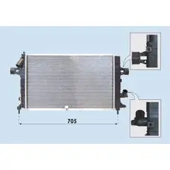 BÖLK hűtő, motorhűtés - BOL-C011601 - TothCarparts