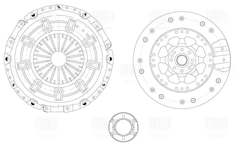 TRIALLI kuplungkészlet - FR 1810 - TothCarparts