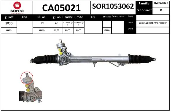 EAI kormánygép - CA05021 - TothCarparts