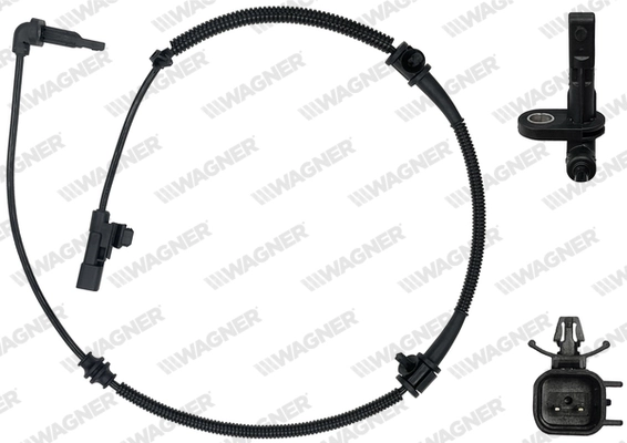 WAGNER érzékelő, kerékfordulatszám - ABS00541 - TothCarparts