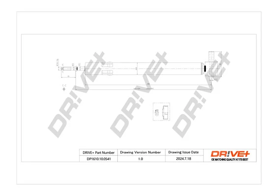 Dr!ve+ lengéscsillapító - DP1610.10.0541 - TothCarparts