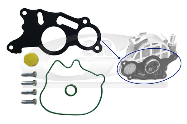 3RG Javítókészlet, vákuumszivattyú (fékrendszer) - 74710 - TothCarparts