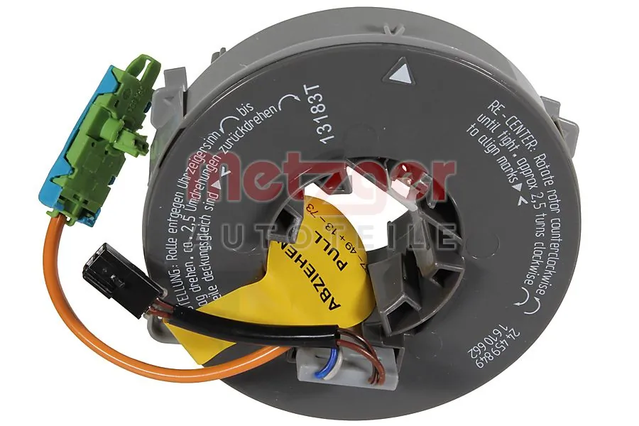 METZGER AUTOTEILE Spirálrugó, légzsák - 09161235 - TothCarparts