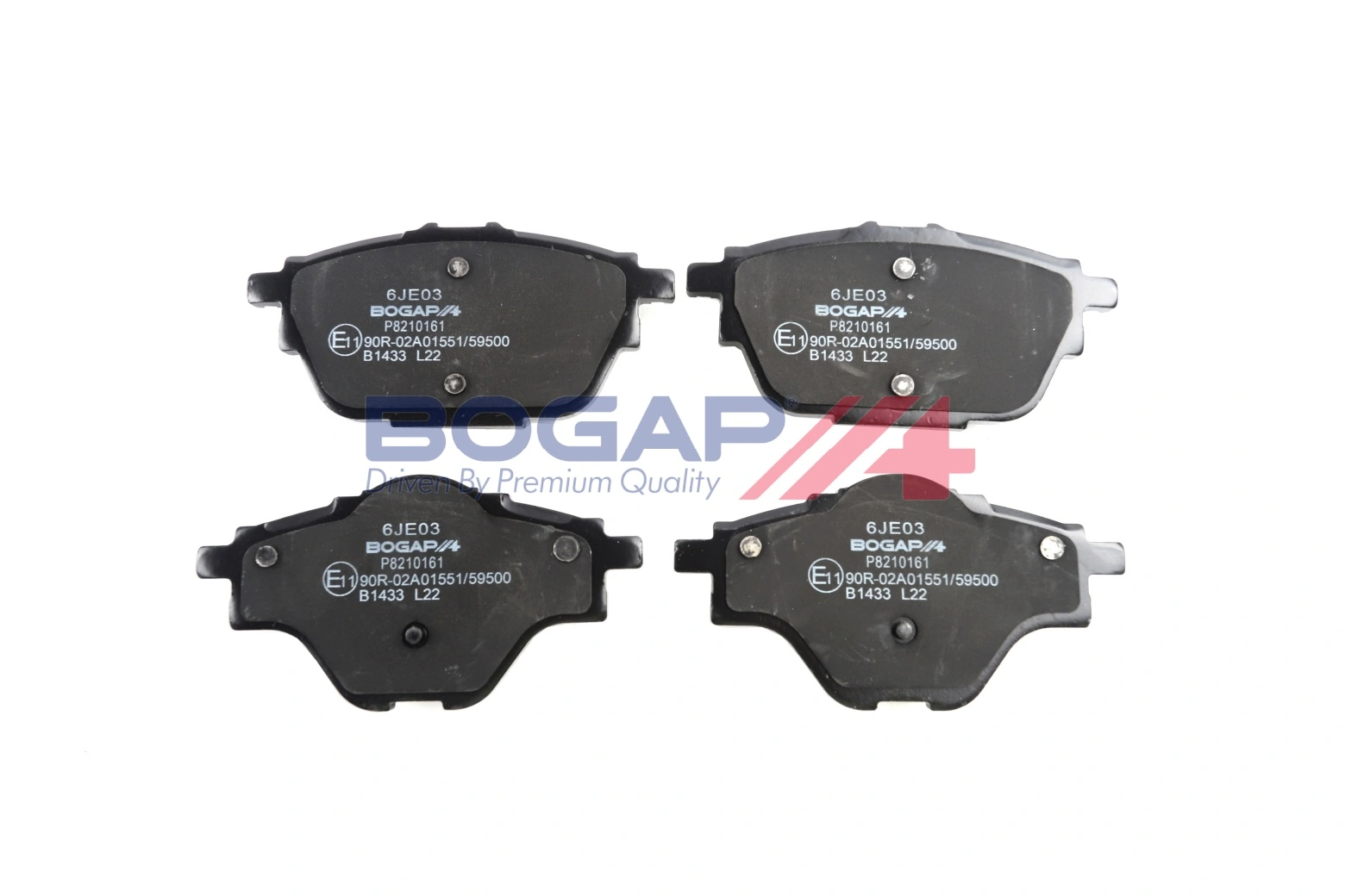 BOGAP fékbetétkészlet, tárcsafék - P8210161 - TothCarparts