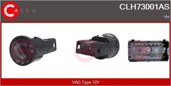 CASCO kapcsoló, főfényszóró - CLH73001AS - TothCarparts