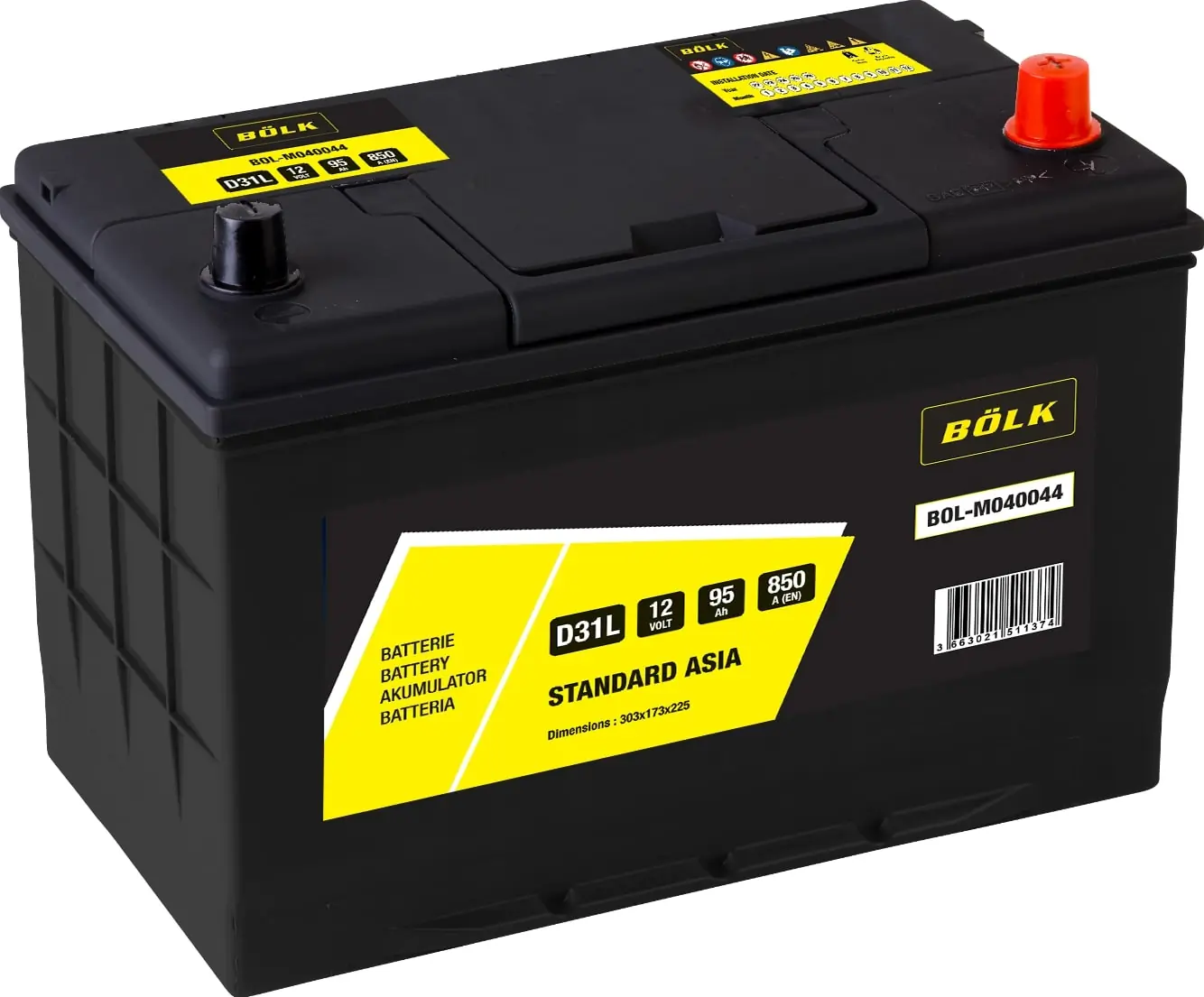 BÖLK Indító akkumulátor - BOL-M040044 - TothCarparts