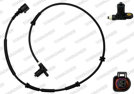 WAGNER érzékelő, kerékfordulatszám - ABS01227 - TothCarparts