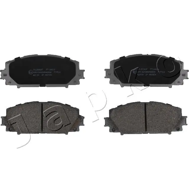 JAPKO fékbetétkészlet, tárcsafék - 502039 - TothCarparts