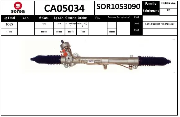 EAI kormánygép - CA05034 - TothCarparts