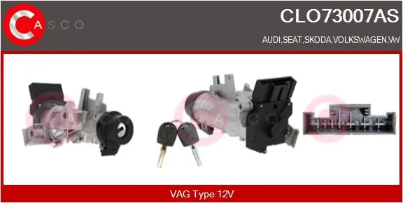 CASCO Kormányzár - CLO73007AS - TothCarparts
