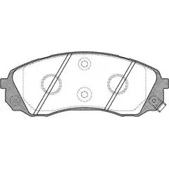 BÖLK fékbetétkészlet, tárcsafék - BOL-D011468 - TothCarparts