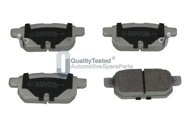 JAPANPARTS fékbetétkészlet, tárcsafék - PP801JM - TothCarparts