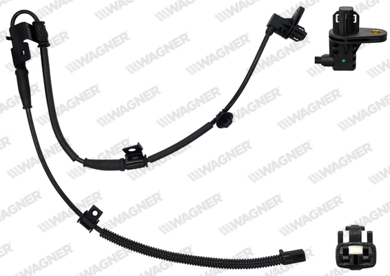 WAGNER érzékelő, kerékfordulatszám - ABS00399 - TothCarparts