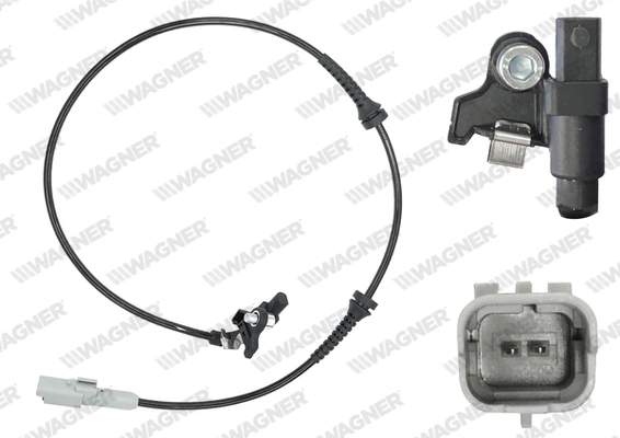 WAGNER érzékelő, kerékfordulatszám - ABS00078 - TothCarparts