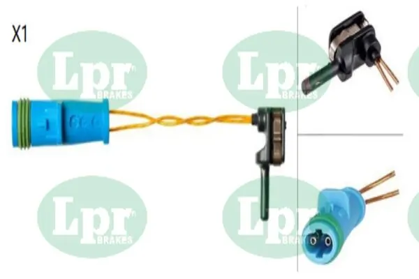 LPR-CN figyelmezető kontaktus, fékbetétkopás - KS0241 - TothCarparts