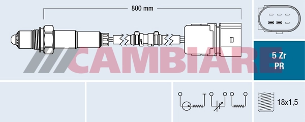 Cambiare lambdaszonda - VE381869 - TothCarparts