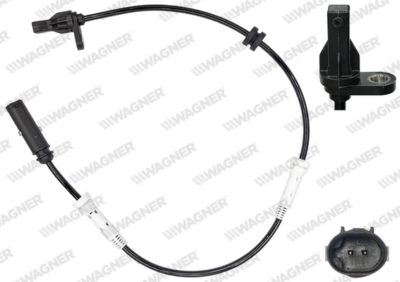 WAGNER érzékelő, kerékfordulatszám - ABS01011 - TothCarparts