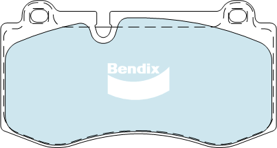 BENDIX-SEA fékbetétkészlet, tárcsafék - DB2057 GCT - TothCarparts