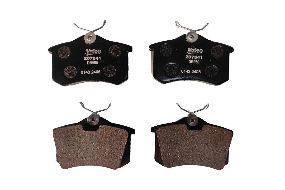 VALEO fékbetétkészlet, tárcsafék - 207541 - TothCarparts