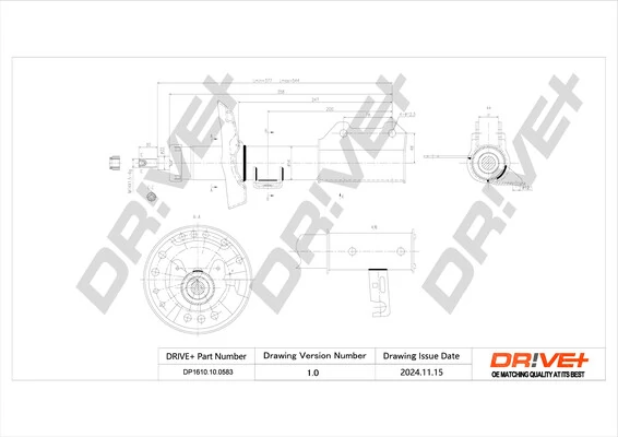 Dr!ve+ lengéscsillapító - DP1610.10.0583 - TothCarparts