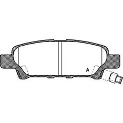 BÖLK fékbetétkészlet, tárcsafék - BOL-I010375 - TothCarparts