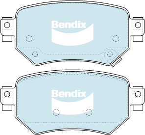BENDIX-SEA fékbetétkészlet, tárcsafék - DB2425 UP - TothCarparts