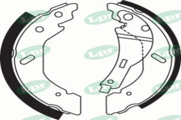 LPR-CN fékpofakészlet - 07790 - TothCarparts