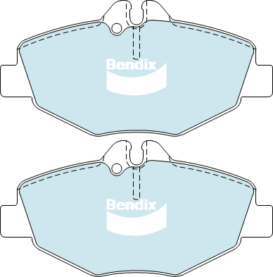BENDIX-SEA fékbetétkészlet, tárcsafék - DB1667 GCT - TothCarparts