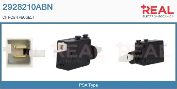 REAL állító, központi zár - 2928210ABN - TothCarparts