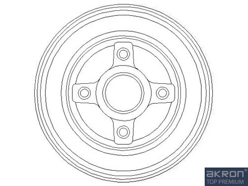 AKRON-MALÒ fékdob - 1120048 - TothCarparts