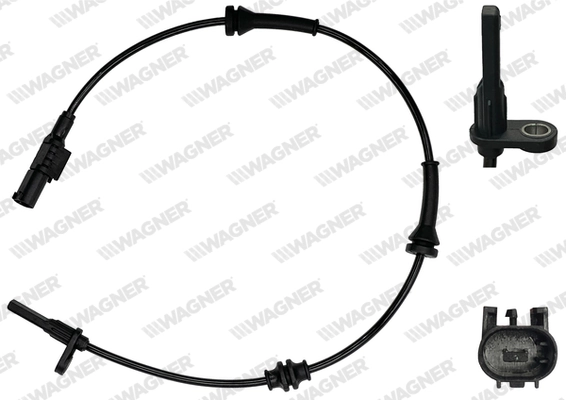 WAGNER érzékelő, kerékfordulatszám - ABS00232 - TothCarparts