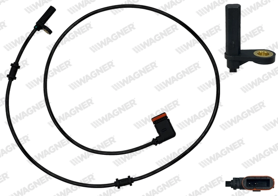 WAGNER érzékelő, kerékfordulatszám - ABS00137 - TothCarparts