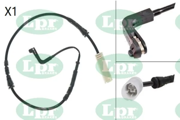 LPR-CN figyelmezető kontaktus, fékbetétkopás - KS0007 - TothCarparts