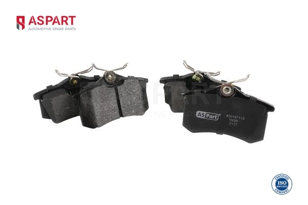 ASPART fékbetétkészlet, tárcsafék - 3BPA1059 - TothCarparts