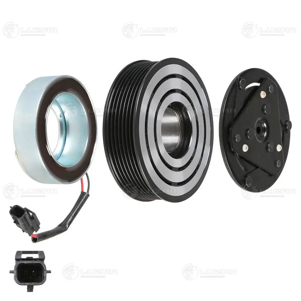 LUZAR mágneskuplung, klímakompresszor - LMAC 1406 - TothCarparts