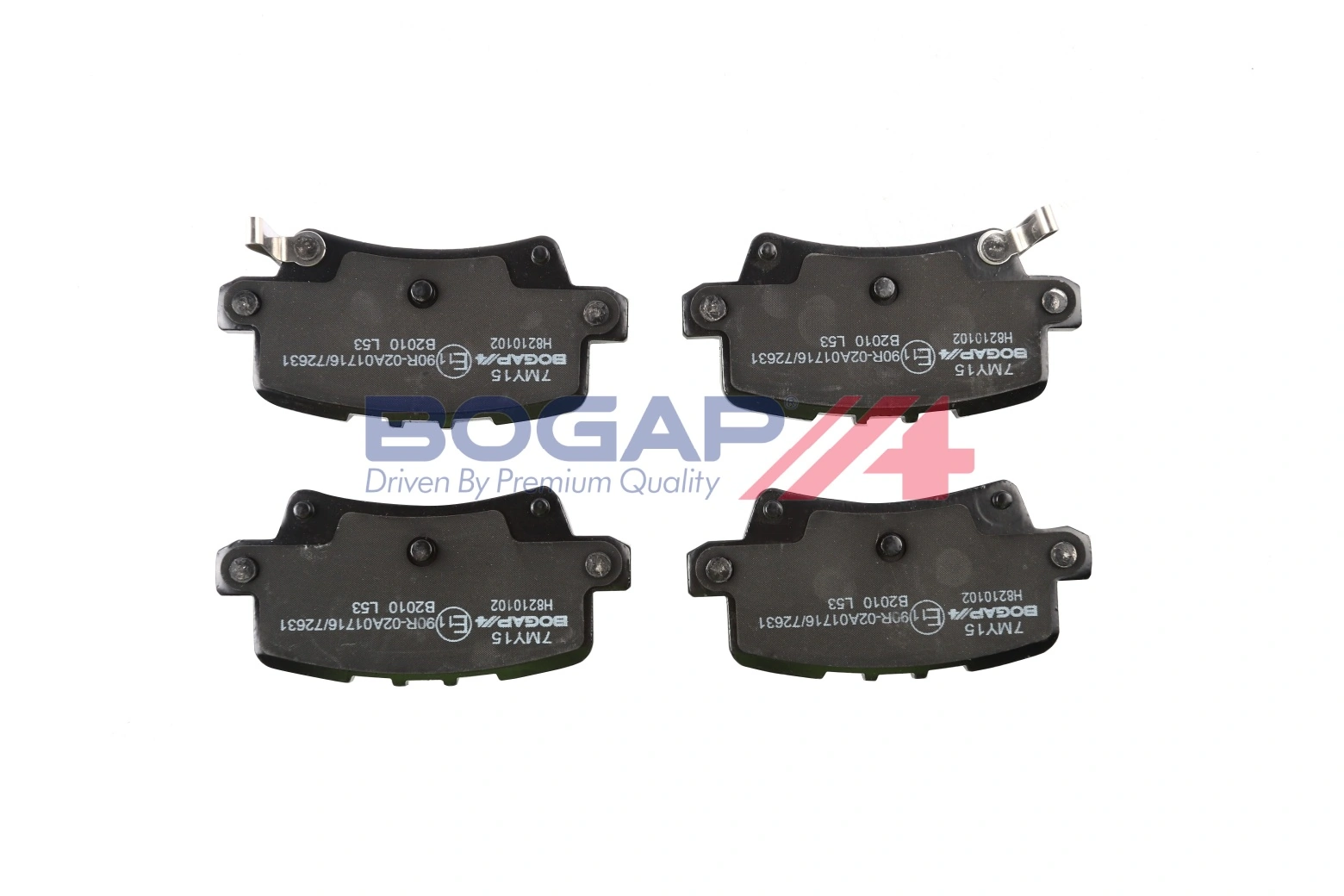 BOGAP fékbetétkészlet, tárcsafék - H8210102 - TothCarparts