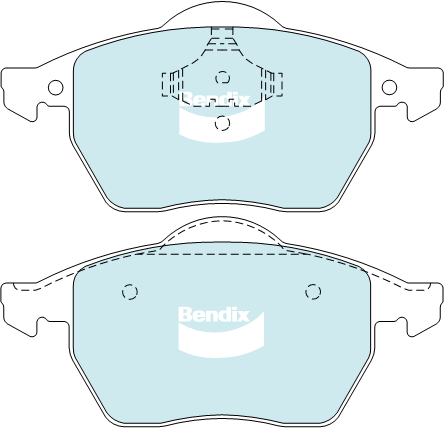 BENDIX-SEA fékbetétkészlet, tárcsafék - DB1401 MKT - TothCarparts