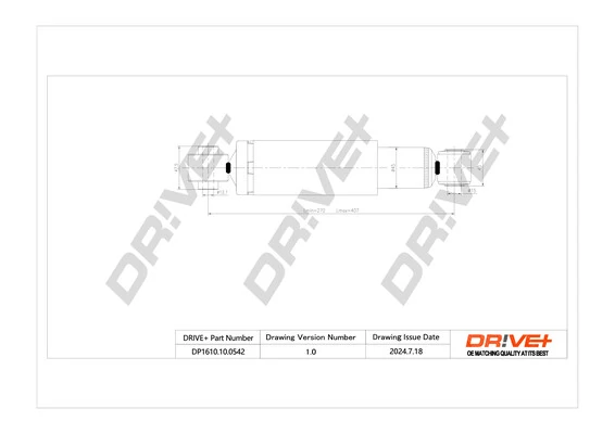 Dr!ve+ lengéscsillapító - DP1610.10.0542 - TothCarparts